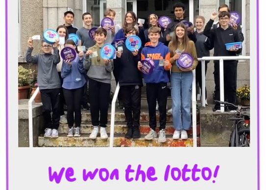 We won the lotto! Have you?